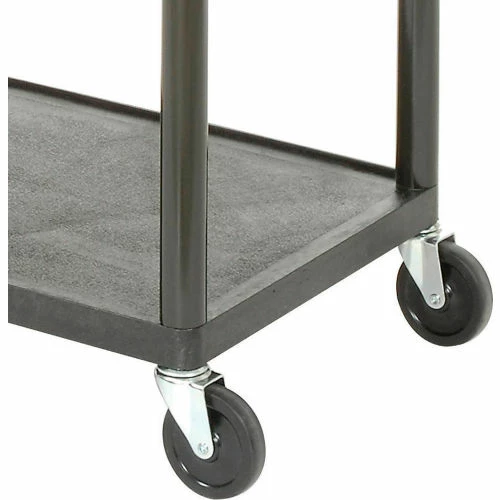 Luxor Plastic Audio Visual & Instrument Cart 32 X 24 X 40 Three Shelves - Image 6