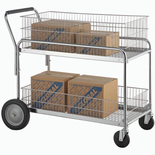 Global Industrial™ Deluxe Mail and Office File Cart 250 Lb. Capacity - Image 13