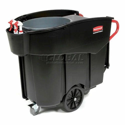 Rubbermaid® Mega Brute Mobile Waste Collector 9W73 - Image 3