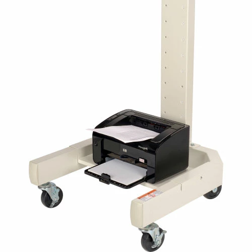 Global Industrial™ Orbit Mobile Laptop Cart, Beige - Image 11