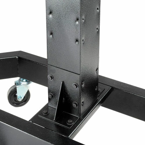 Global Industrial™ LCD/Plasma Mobile Cart - Black - Image 5