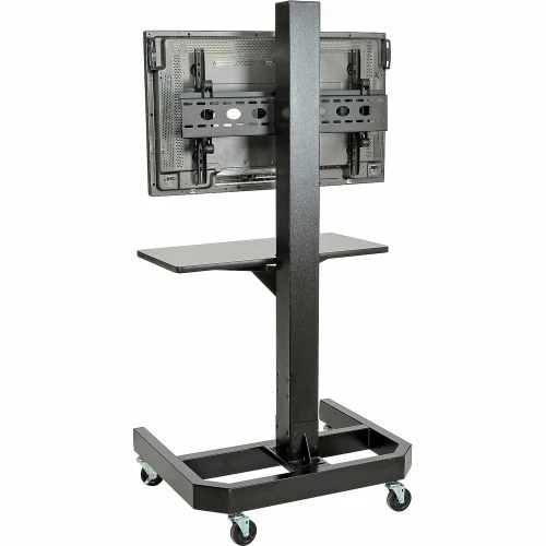 Global Industrial™ LCD/Plasma Mobile Cart - Black - Image 6