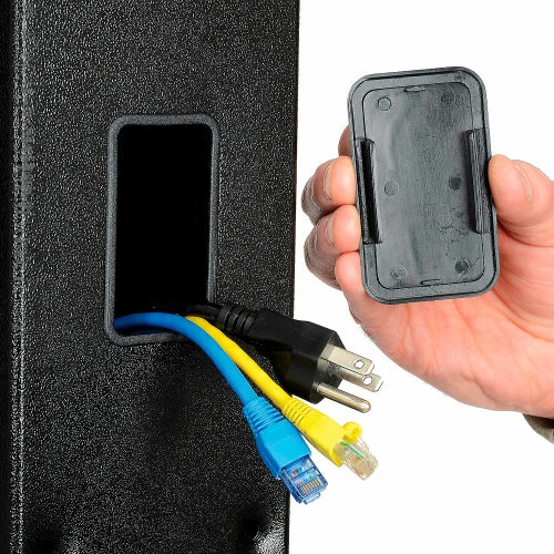 Global Industrial™ LCD/Plasma Mobile Cart - Black - Image 7