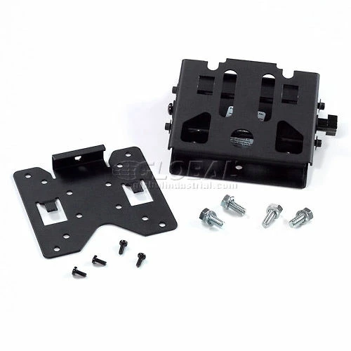 Global Industrial 81"H Stationary Floor Mount Orbit Computer Station Power Outlets Beige - Image 13