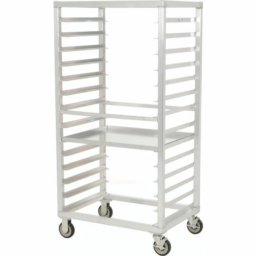 New Age Industrial New Age 97212 Aluminum Tray Truck 24 x 33 x 66 with 14 Tray Capacity