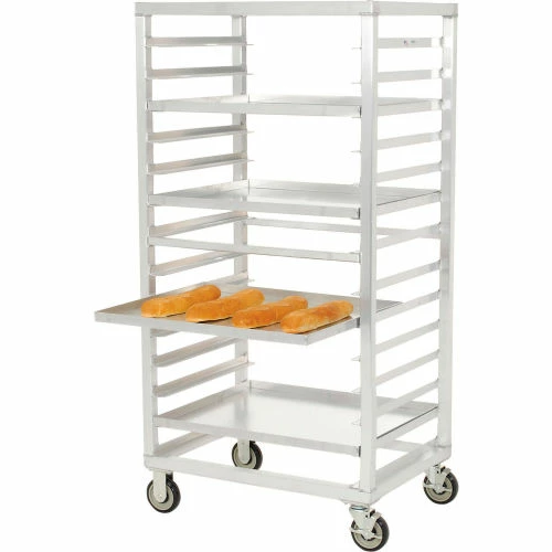 New Age Industrial New Age 97212 Aluminum Tray Truck 24 x 33 x 66 with 14 Tray Capacity - Image 2
