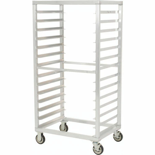 New Age Industrial New Age 97212 Aluminum Tray Truck 24 x 33 x 66 with 14 Tray Capacity - Image 4