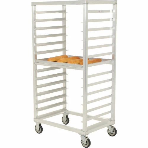 New Age Industrial New Age 97212 Aluminum Tray Truck 24 x 33 x 66 with 14 Tray Capacity - Image 5