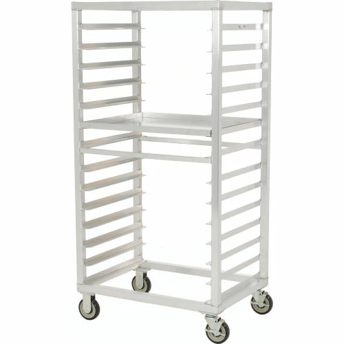 New Age Industrial New Age 97212 Aluminum Tray Truck 24 x 33 x 66 with 14 Tray Capacity - Image 9