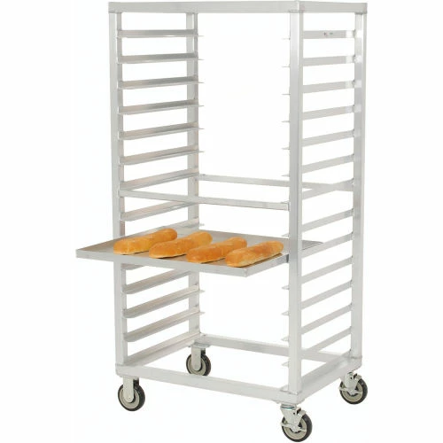 New Age Industrial New Age 97212 Aluminum Tray Truck 24 x 33 x 66 with 14 Tray Capacity - Image 10