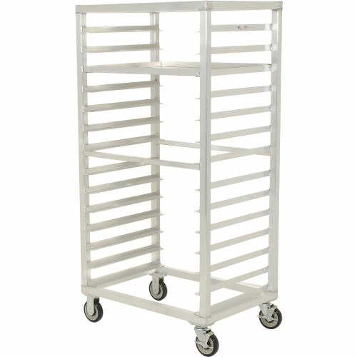 New Age Industrial New Age 97212 Aluminum Tray Truck 24 x 33 x 66 with 14 Tray Capacity - Image 14