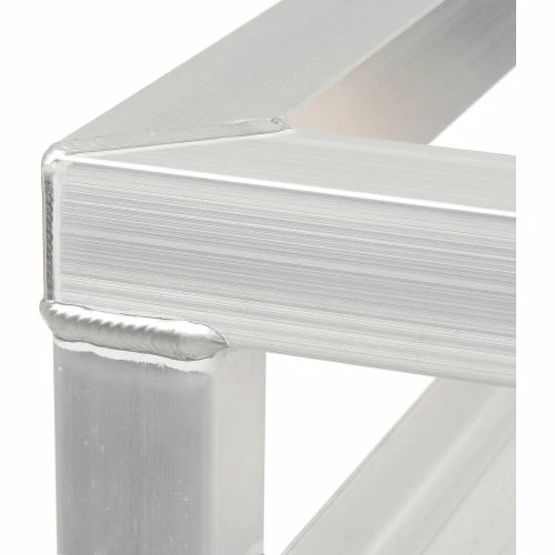 New Age Industrial New Age 97212 Aluminum Tray Truck 24 x 33 x 66 with 14 Tray Capacity - Image 15