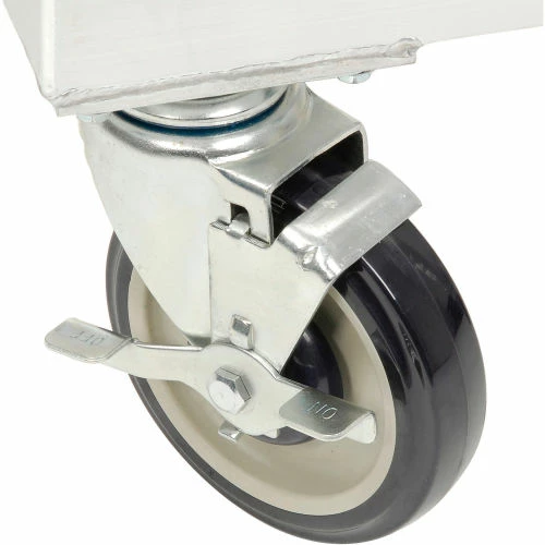 New Age Industrial New Age 97212 Aluminum Tray Truck 24 x 33 x 66 with 14 Tray Capacity - Image 17