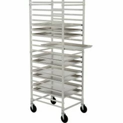 Nexel® PR2126 Bakers Sheet Pan Rack, Economy, Knock Down, End Loading, Aluminum