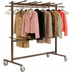 Interion By Global Industrial Interion® Optional Rods For Coat Rack Kit (2 Rods/Kit)