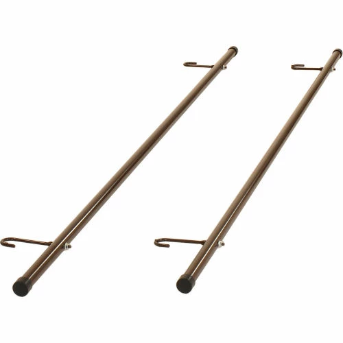 Interion By Global Industrial Interion® Optional Rods For Coat Rack Kit (2 Rods/Kit) - Image 3