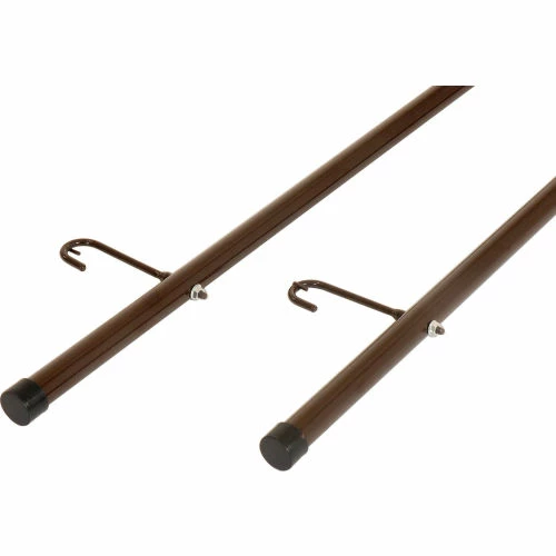 Interion By Global Industrial Interion® Optional Rods For Coat Rack Kit (2 Rods/Kit) - Image 10