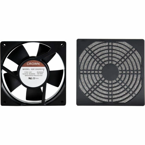 AC Fan Kit For Global Industrial™ Computer Security Cabinet & Audio-Visual Cart - Image 3