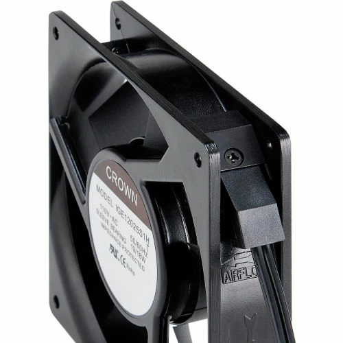 AC Fan Kit For Global Industrial™ Computer Security Cabinet & Audio-Visual Cart - Image 7