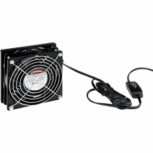 AC Fan Kit For Global Industrial™ Computer Security Cabinet & Audio-Visual Cart - Image 9