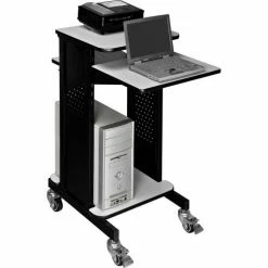 Global Industrial™ Projector Presentation Cart - Gray/Black