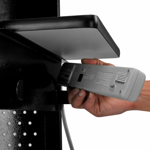 Global Industrial™ Projector Presentation Cart - Gray/Black - Image 9