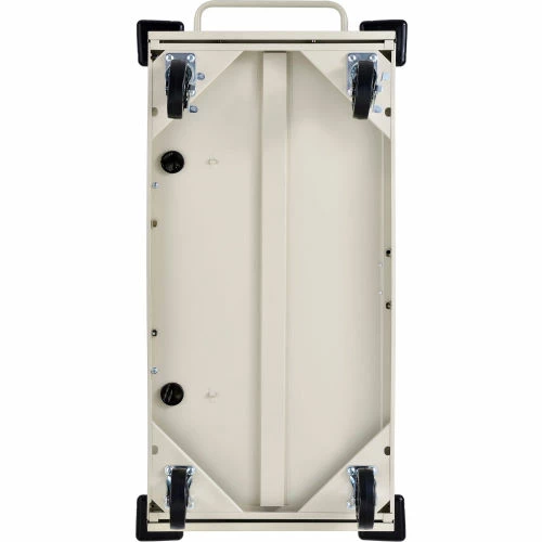 Global Industrial Mobile Charging Cart for 24 Chromebooks & Tablets, Putty, Assembled - Image 17