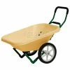 Dandux Loadumper Plastic Lawn & Garden Nursery Wheelbarrow 42042 - 4 Cu. Ft. - 200 Lb. Cap.