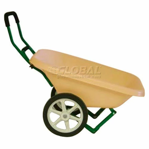 Dandux Loadumper Plastic Lawn & Garden Nursery Wheelbarrow 42042 - 4 Cu. Ft. - 200 Lb. Cap. - Image 2