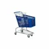 VersaCart® Blue Plastic Shopping Cart 3.5 Cu. Foot Capacity 102-085-DBL-BH