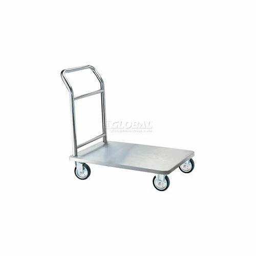 Aarco Chrome Hotel Luggage Platform Truck SB-1C 36 x 24