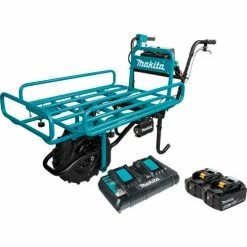 Makita® XUC01PTX2 18V X2 (36V) LXT® Cordless Power Assisted Flat Dolly Kit W/2 Batteries