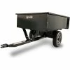 Agri-Fab® 12" Utility Steel Cart, 750 Lbs, 70"L x 33"W x 29"H, Black