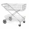 Global Industrial Wire Utility Basket Mail Cart, 200 Lb. Capacity