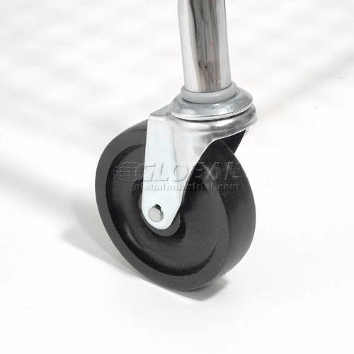 Global Industrial Wire Utility Basket Mail Cart, 200 Lb. Capacity - Image 4