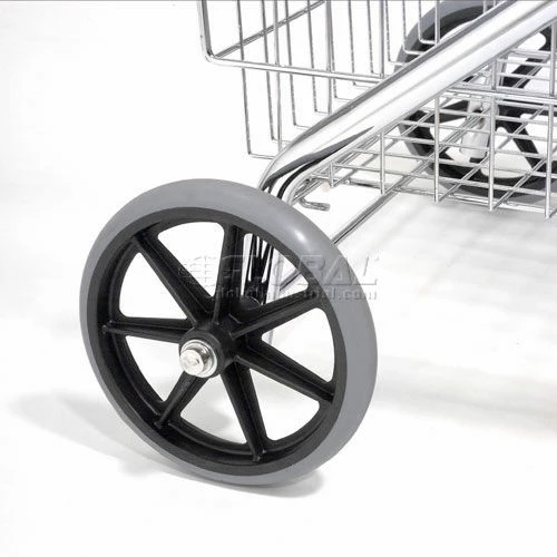 Global Industrial Wire Utility Basket Mail Cart, 200 Lb. Capacity - Image 5