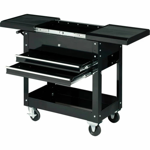 Global Industrial 27" 2-Drawer Tool Cart With Sliding Top - Image 5