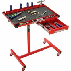 Sunex® 8019 Heavy Duty Adjustable Work Table W/Drawer