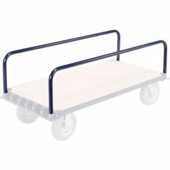 Global Industrial™ 12" Upright Frame for 48"L Adjustable Panel Truck - Sold In Pairs