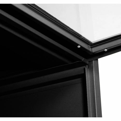 Global Industrial Countertop CRT Computer Cabinet, Black - Image 8