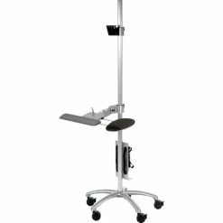 Global Industrial™ Adjustable Ergonomic Standing Computer Workstation with VESA Mount