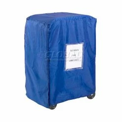 Global Industrial™ Blue Nylon Cover For 3 Lug Cart