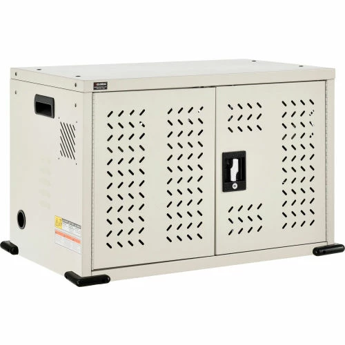 Global Industrial 16-Device Charging Cabinet for Chromebooks and Tablets, Putty, Unassembled - Image 4