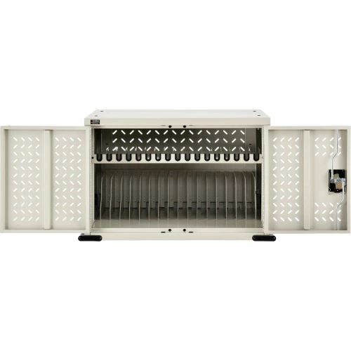 Global Industrial 16-Device Charging Cabinet for Chromebooks and Tablets, Putty, Unassembled - Image 19