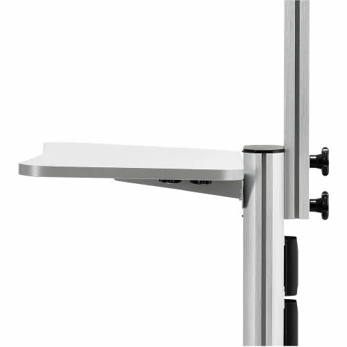 Global Industrial Mobile Height Adjustable Desktop Computer Workstation - Image 13