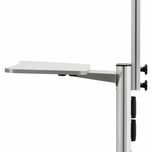 Global Industrial Mobile Height Adjustable Desktop Computer Workstation - Image 14