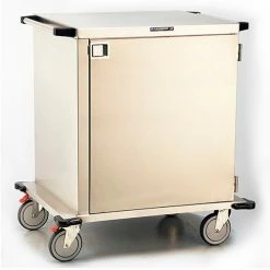 Lakeside® 6930 Single Door Stainless Steel Case Cart, 36"L x 29"W x 39"H