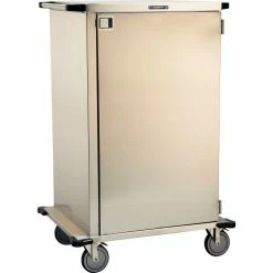Lakeside® 6932 Single Door Stainless Steel Case Cart, 36"L x 29"W x 54"H