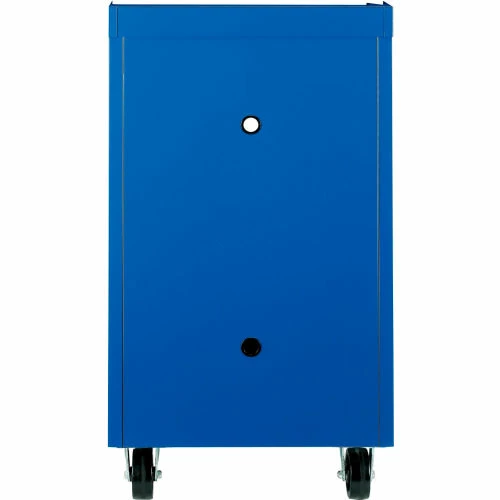 Global Industrial Mobile Computer Workstation, Blue, Assembled - Image 8