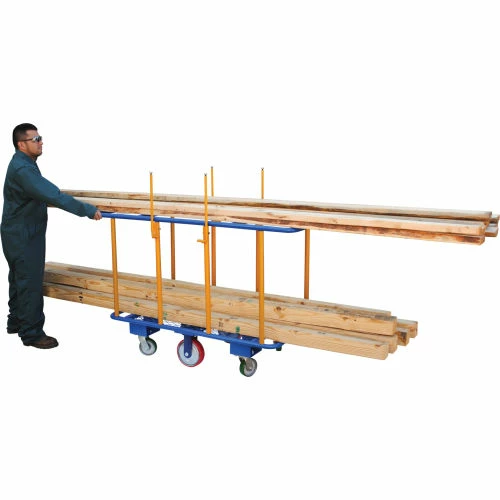 Vestil Horizontal Lumber Cart PANEL-H 2000 Lb. Capacity
